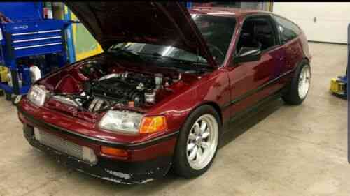 Honda Crx Si Built Turbo 1988 Crx Si With A Fully Used Classic Cars