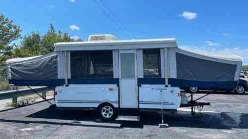 Fleetwood Sun Valley Pop Up Trailer With A C And Toilet Vans SUVs