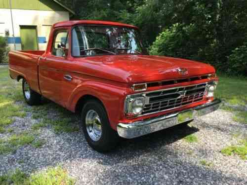 Ford F100 Style Side Short Bed Pickup Truck (1966) Ford: Used Classic Cars