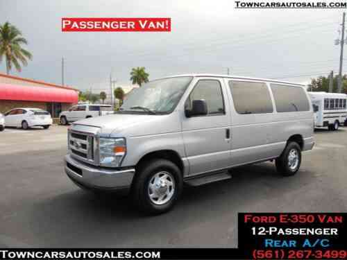 Ford E 350 50 Xlt Passenger Seater Van 12 Passenger Van Used Classic Cars