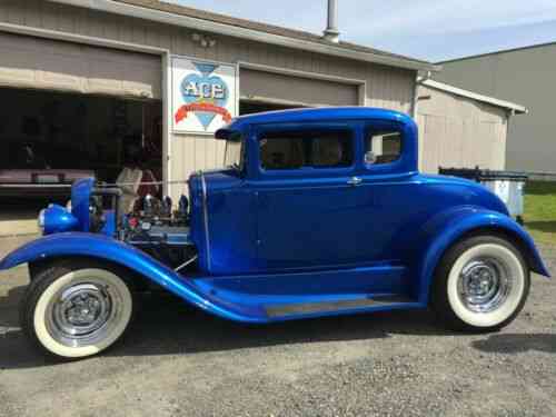 Ford Model A Coupe In Stunning Ppg Electric Blue 1929: Used Classic Cars