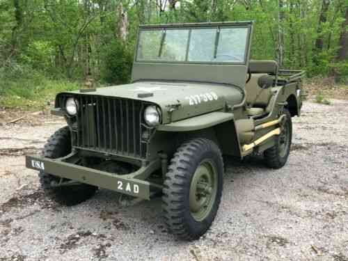 Early 1942 Willys Mb Wwii Military Jeep G503 Gpw Ford: Vans, SUVs, and ...