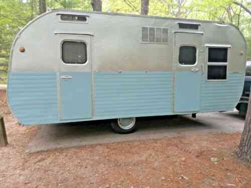 1955 yellowstone travel trailer