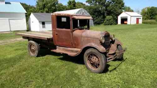 Early Model Aa Ford Flatbed Truck 1928 This Is An Used 