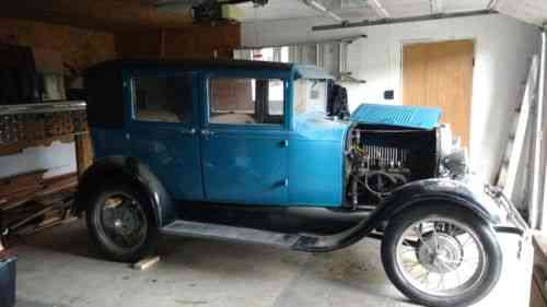 Ford Model A Leatherback 4 Doors (1929) This Model A Is: Used Classic Cars