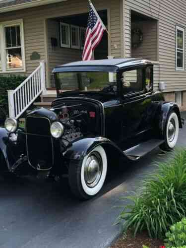 Ford Model Av8 Traditional Hot Rod 5 Window Coupe,: Used Classic Cars