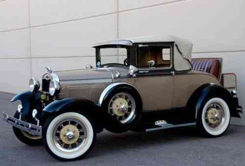 Ford Model A Sports Coupe Oldtimer 1931 Ford Model A Deluxe Used Classic Cars
