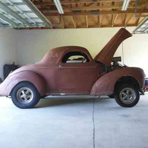 Willys Coupe Gasser This Is A Good Running Used Classic Cars