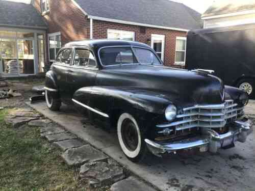 cadillac series 62 sedan black rwd automatic 1946 about this used classic cars carscoms com