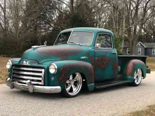 Patina Truck Hot Rod Chevy 3100 Gmc 150 1949’ Gmc: Used Classic Cars