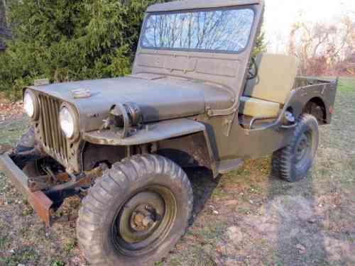 1951 Willys m38 Jeep