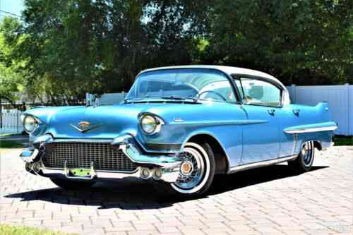 spectacular restoration 1957 cadillac sedan deville series 62 used classic cars carscoms com