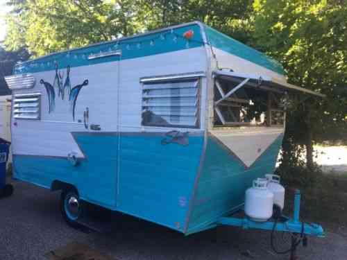 Shasta (1958) Amazing Camper Or Glamper New Floors: Vans, SUVs, and ...