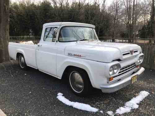 Ford F 100 1960 Ford F100 Style Side Long Bed 351