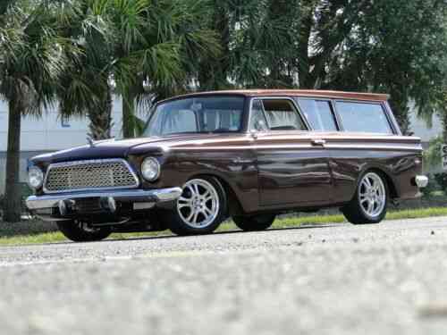 Amc Rambler American 42299 Miles Brown Wagon Automatic 1961