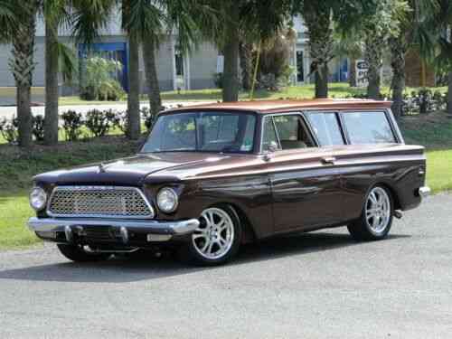 Amc Rambler American 42299 Miles Brown Wagon Automatic 1961