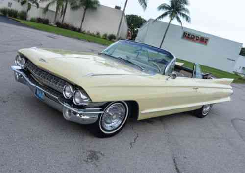 cadillac deville convertible restored see video 1961 used classic cars cadillac deville convertible restored