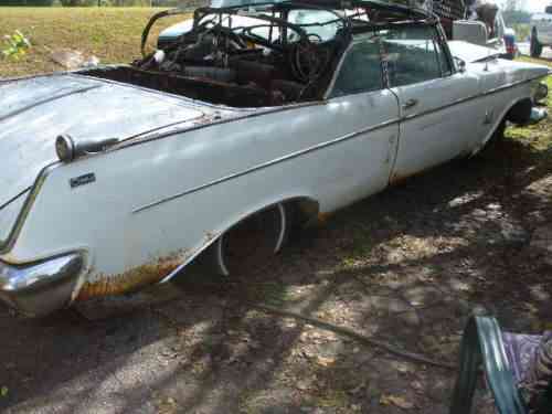 chrysler imperial 1962 rough wrecked rusty good parts car used classic cars chrysler imperial 1962 rough wrecked