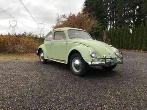 Volkswagen Beetle Classic 1962 Beryl Green Orig From Used Classic Cars