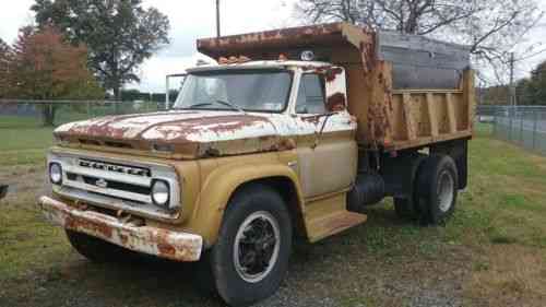 Chevrolet C80 (1964) Chevy C80 Dump Truck Truck: Vans, SUVs, and Trucks ...