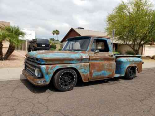 Chevy C10 Short Bed Truck Bagged Air Ride Patina Pick Up Used Classic Cars