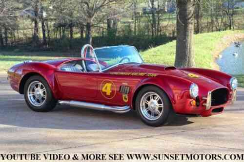 Shelby Cobra Terlingua Racing Roadster Carrol Shelby: Used Classic Cars