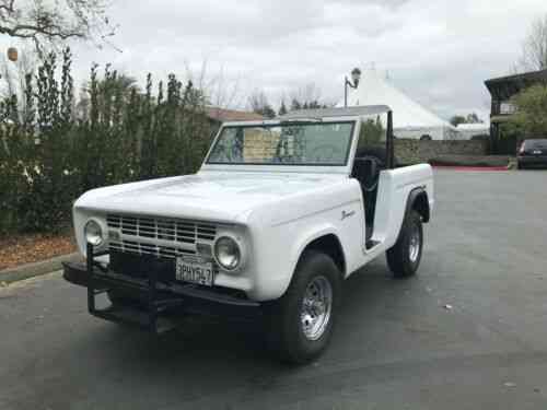 Ford Bronco U13 Roadster 1966 Ford Bronco U13 Roadster 3 Used Classic Cars