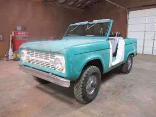 Ford Bronco U13 Sporster 1966 You Need To Read Description Used Classic Cars