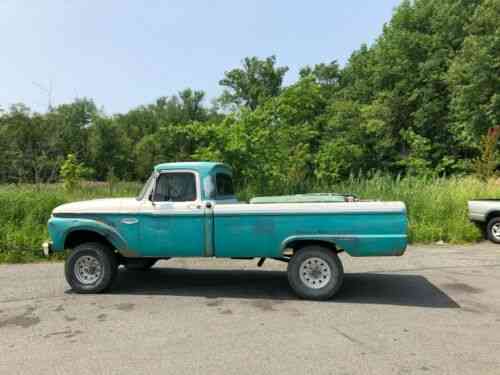 Ford F-100 4x4 Hy-boy (1966) F100 Factory 4 Wheel Drive: Used Classic Cars