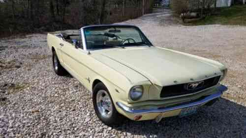 Mustang Convertible Pony Interior 1966