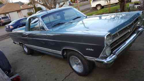 ford ranchero fairlane xl 1967 this auction is for a vey used classic cars ford ranchero fairlane xl 1967 this