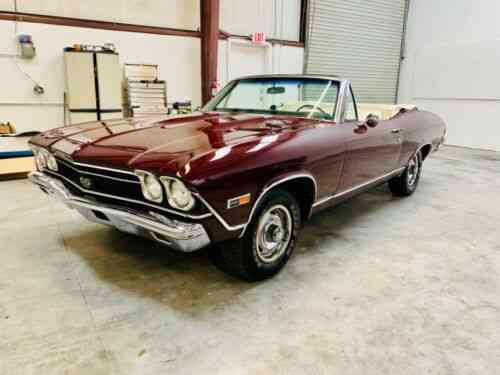 Chevelle Ss 396 Convertible 1968 Chevelle Convertible Ss 396 Used Classic Cars