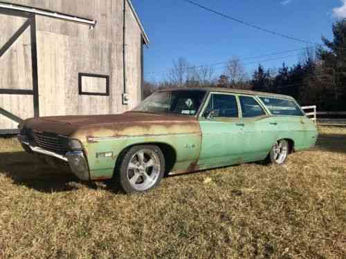 Chevrolet Impala Bel Air 1968 Chevy Impala Wagon 327 Numbers Used Classic Cars