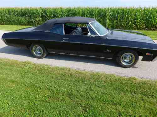 Chevrolet Impala Black On Black With Black Interior And Carpet 1968