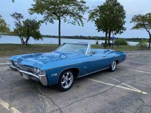 Chevrolet Impala Ss Blue Automatic Ss 1968 About This Used Classic Cars