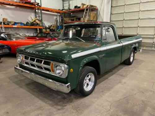 Dodge D100 Custom Original Patina Paint New Interior: Used Classic Cars