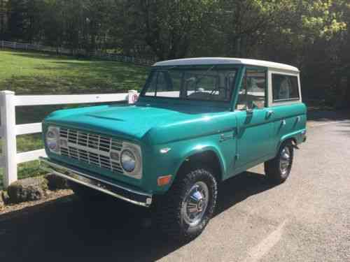 Ford Bronco 1968 Ford Bronco U15 This Bronco Had Been In Dry Used Classic Cars