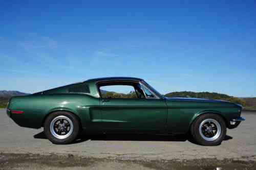 Ford Mustang (1968) This Highland Green 68 Mustang Was: Used Classic Cars