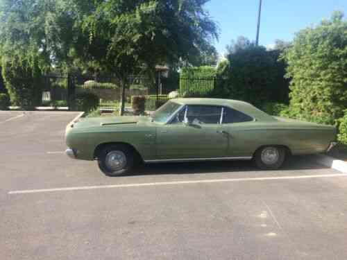 Plymouth Road Runner 1968 Plymouth Roadrunner 383 At All Used