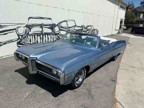 pontiac bonneville 86469 miles blue convertible 1968 used classic cars pontiac bonneville 86469 miles blue