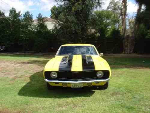 Chevrolet Camaro (1969) For Auction Is A Yellow: Used Classic Cars