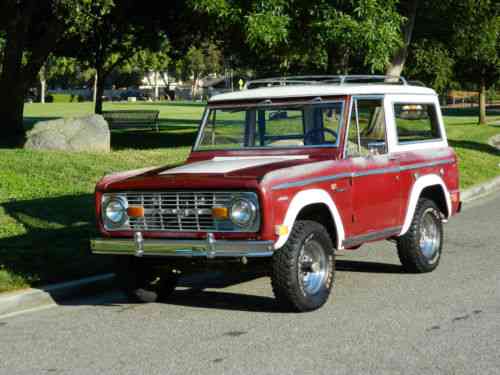 Ford Bronco Sport Package 1969 Sport Bronco U150 Used Classic Cars