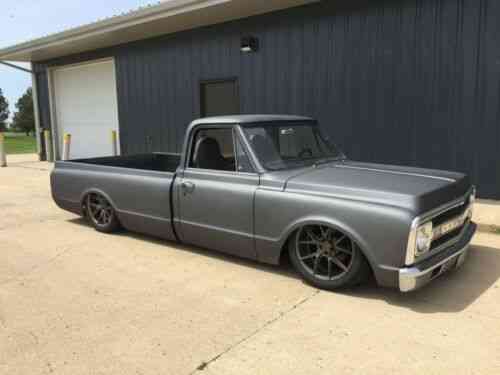 Chevy C10 Truck Lowered Bagged (1970) Chevy C10: Used Classic Cars