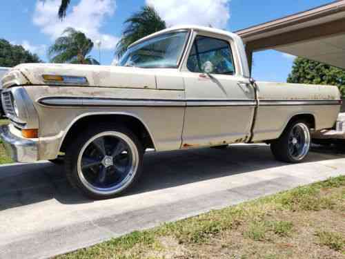 Ford F 100 1970 F100 2wd Short Bed 352fe C6 Automatic