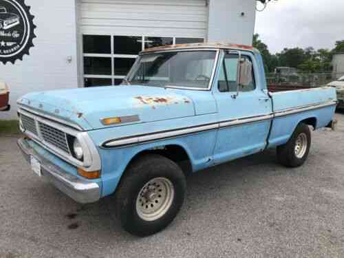 Ford F 100 Ranger 1970 Awesome Patina Ford Ranger Short