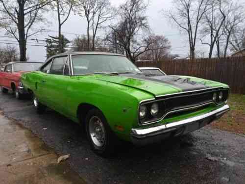 Plymouth Roadrunner 1970 Plymouth Road Runner The Car Has Used Classic Cars
