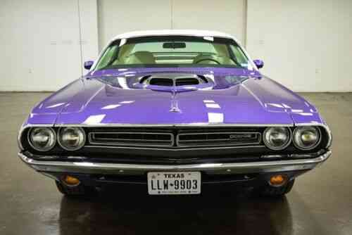 dodge challenger r t shaker 2325 miles plum crazy used classic cars dodge challenger r t shaker 2325 miles