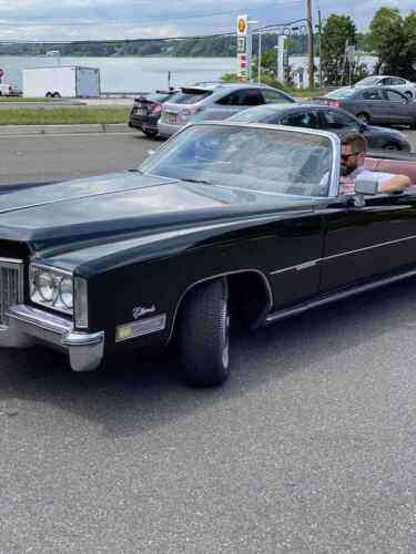 cadillac eldorado convertible black fwd automatic 1972 about used classic cars carscoms com