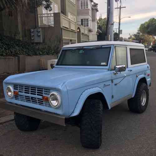 Ford Bronco White (1974) * Relisted Due To Shell: Used Classic Cars