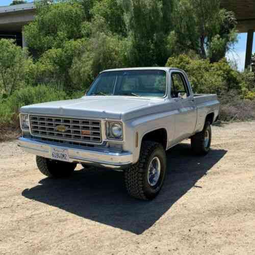 Chevy C10 (1975) Chevy K10 4x4 Just Spent $1200 On Tune: Used Classic Cars